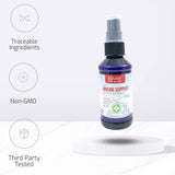 Back view of American Biotech Labs Silver Biotics bottle