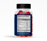 Back view of Avinol PM Sleep Gummies packaging with ingredient list