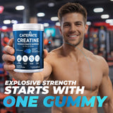 Back view of CATENATE Creatine Gummies packaging