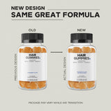 Back view of Codeage Biotin Gummies bottle with ingredient list