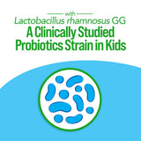 Back view of Culturelle Kids Probiotic + Complete Multivitamin packaging