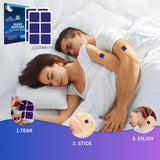 Back view of DUKE & PERRY Deep Sleep Patches packaging