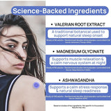 Back view of DUORI Sleep Patches packaging