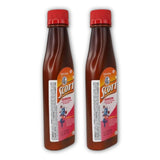 Back view of Emulsion de Scott liquid supplement bottle 363g