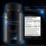 Back view of Generic Stem Cell Support Supplement packaging
