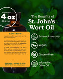 Back view of Herb Pharm St. John's Wort Oil bottle