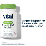 Back view of Hyperbiotics Probiotic for Kids chewable tablets packaging