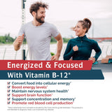 Back view of Innate Vitality Vitamin B12 packaging