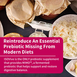 Back view of ISOThrive ISOVive box with nutritional information