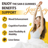 Back view of Jovianoy SAM-e Gummies showing ingredients list