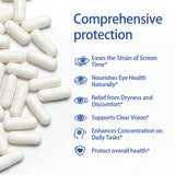 Back view of Marregorye Neurobella 15-in-1 Eye Care Formula 90 capsules