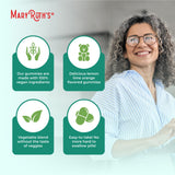 Back view of MARYRUTH'S Super Greens Gummies packaging