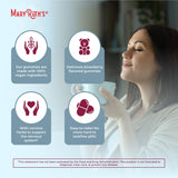 Back view of MARYRUTH'S Vegan Sleep Gummies packaging