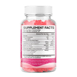 Back view of MEENCCD Multi Collagen Peptides Gummies packaging
