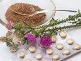 Back view of Milk Thistle Seed Powder pouch