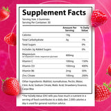 Back view of nagummar Magnesium Glycinate Gummies packaging