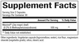 Back view of Natural Factors Stress-daily wellness Peaceful Sleep packaging