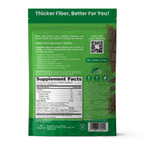 Back view of nbpure Multi Fiber Powder Blend packaging