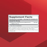 Back view of PROTOCOL FOR LIFE BALANCE Probiotic Lozenge packaging
