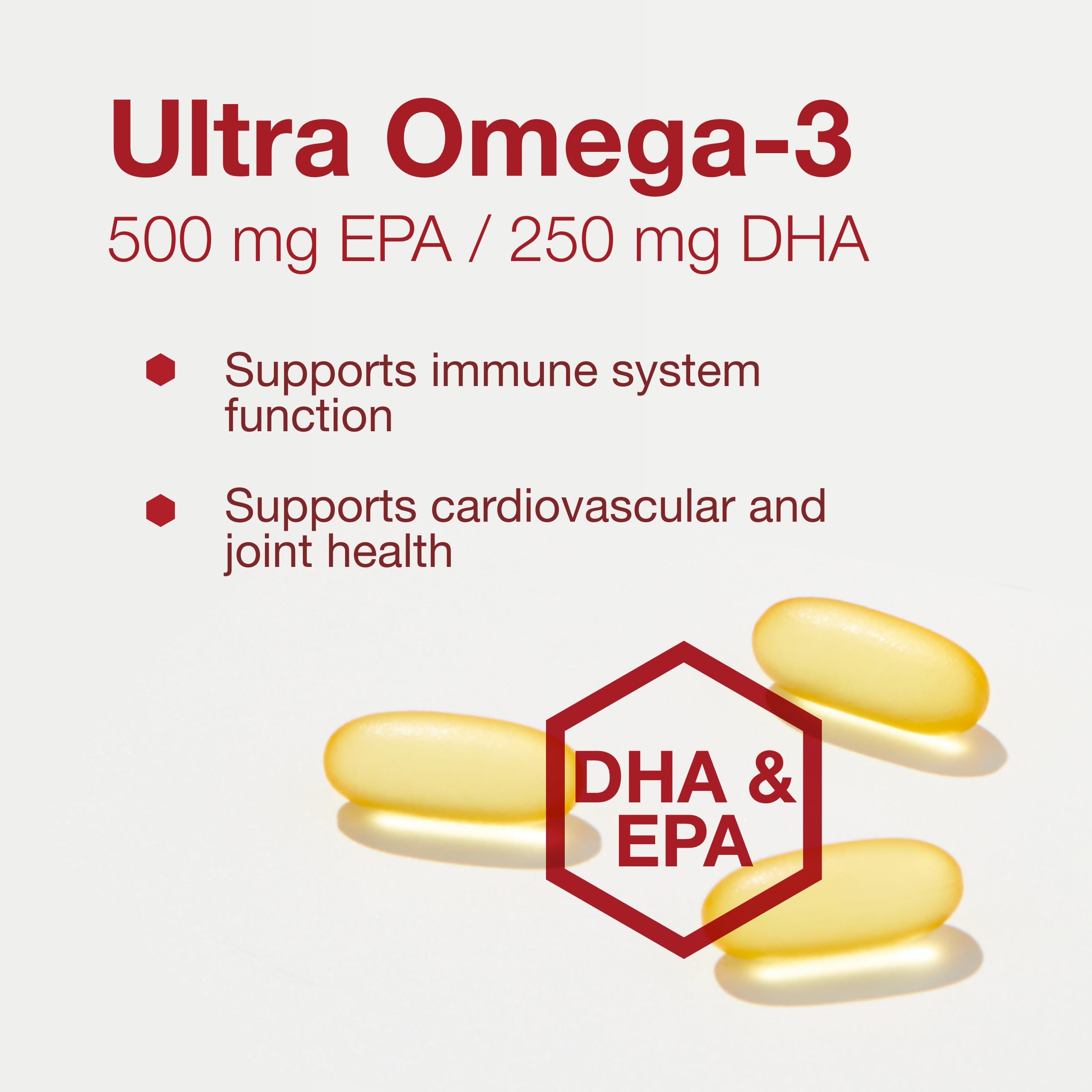 Back view of PROTOCOL FOR LIFE BALANCE Ultra Omega-3 Fish Oil Supplement