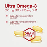 Back view of PROTOCOL FOR LIFE BALANCE Ultra Omega-3 Fish Oil Supplement