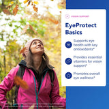 Back view of Pure Encapsulations EyeProtect Basics supplement bottle