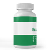 Back view of PURE ORIGINAL INGREDIENTS Benfotiamine Capsules packaging