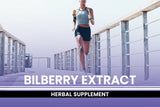 Back view of PURE ORIGINAL INGREDIENTS Bilberry Extract Capsules bottle