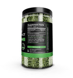 Back view of PURE ORIGINAL INGREDIENTS Broccoli Extract Capsules showing ingredients
