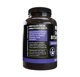 Back view of PURE ORIGINAL INGREDIENTS DMAE Bitartrate Capsules packaging