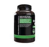 Back view of PURE ORIGINAL INGREDIENTS Magnesium Supplement 249g packaging