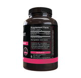 Back view of PURE ORIGINAL INGREDIENTS Red Yeast Rice Capsules packaging