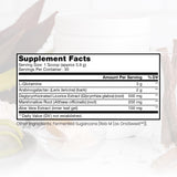 Back view of Pure Therapro Rx Leaky Gut Defense 227g supplement