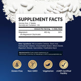 Back view of Purely Holistic Magnesium Glycinate packaging