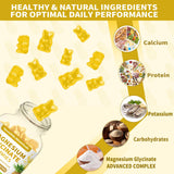 Back view of Sevenhills Wholefoods Magnesium Gummies nutritional information