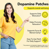 Back view of Shuangjia Dopamine Patches packaging