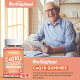 Back view of SmildeHeal CoQ10 Gummies package