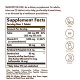 Back view of Solgar Women's Balancing Formula packaging