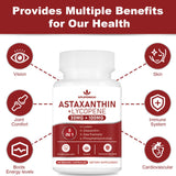 Back view of Spliferkou Astaxanthin Supplement bottle