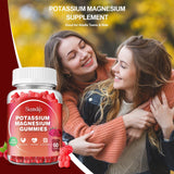 Back view of SumDIP Potassium Magnesium Gummies packaging