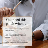Back view of The Patch Remedy Ginkgo Biloba Patches packaging