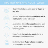 Back view of The Patch Remedy Wearable Magnesium Patches packaging