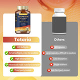 Back view of Totaria Magnesium Glycinate Softgels packaging