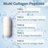 Back view of Totaria Multi Collagen Complex packaging