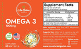 Back view of Via Natura Organics Omega-3 Fish Oil packaging