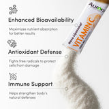 Back view of Vida Lifescience Vitamin C 3000mg packaging