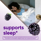 Back view of Vitafusion Melatonin Gummies packaging