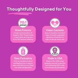 Back view of Vitapia Organic Milk Thistle Capsules packaging