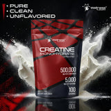 Back view of WELLNESS LABSRX Creatine Powder packaging