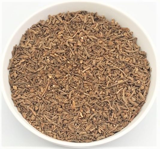 Back view of White Label Organic Valerian Root Cut 57g packaging